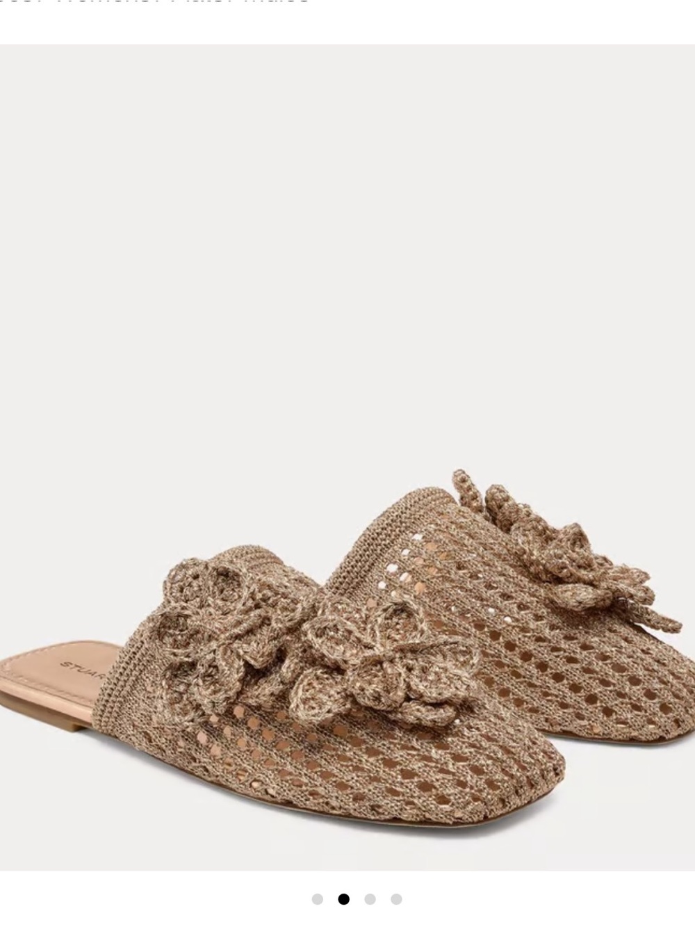 Stuart Weitzman Lotus Mule Flats